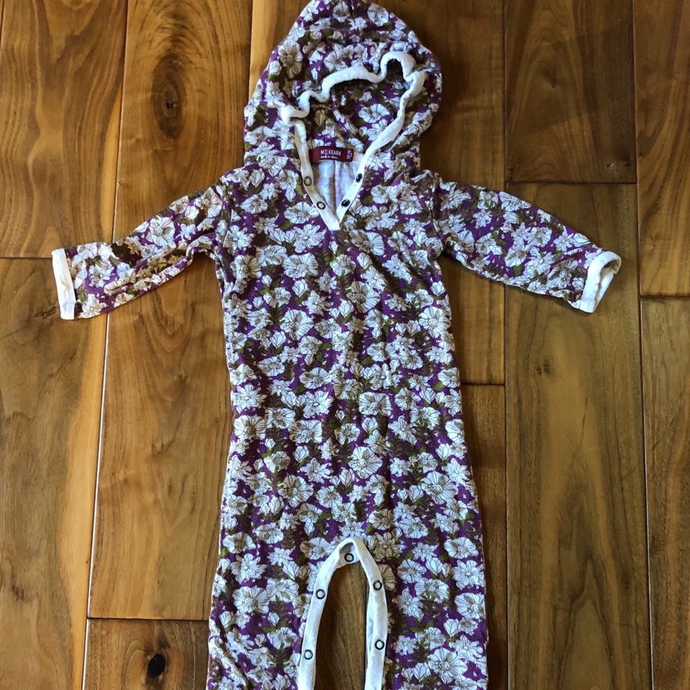 Milkbarn onesie with hood